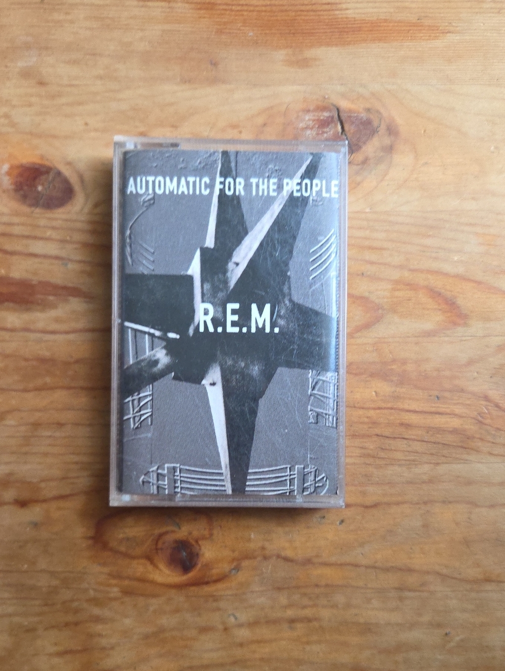 VINTAGE 1992 R.E.M. Automatic for the People Cassette Tape TESTED WORKS